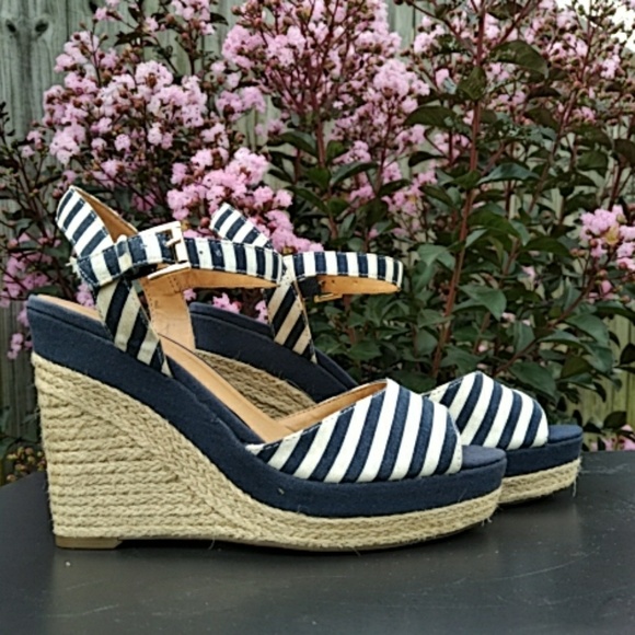 Tommy Hilfiger Shoes - Tommy Hilfiger 'Kali' espadrille wedge sandals 6.5